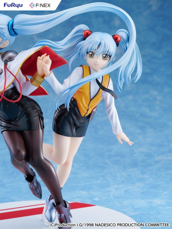 Nadesico the movie The prince of darkness PVC Figure 1/7 Ruri Hoshino double ruriruri Ver. 22 cm 7