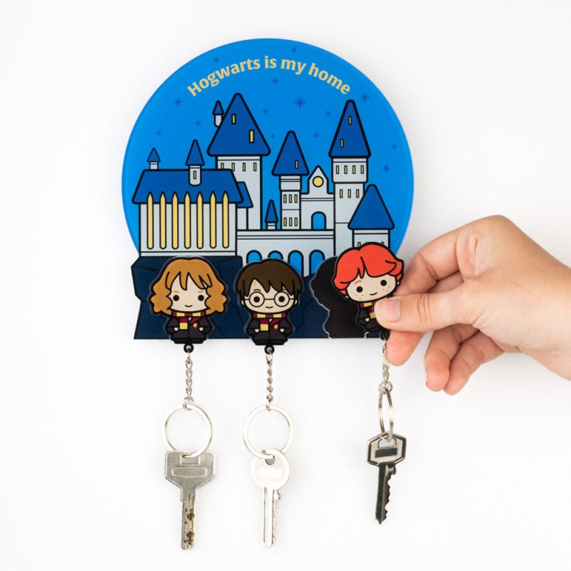 Harry Potter Key rack incl. 3 key rings 1