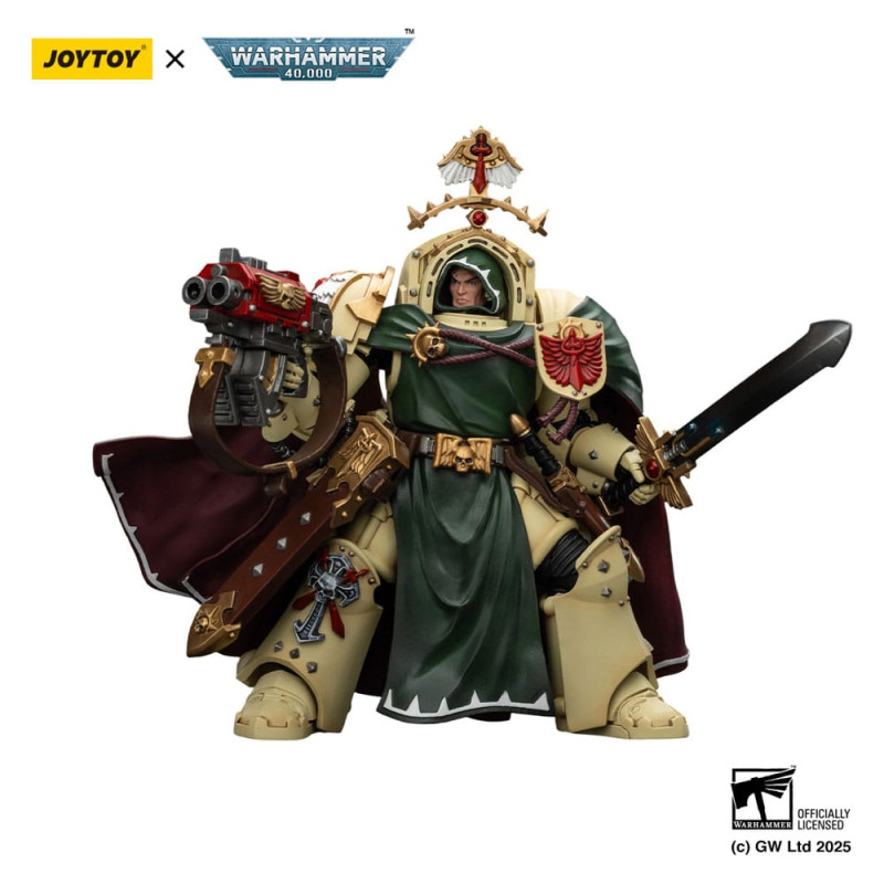 Warhammer 40,000: Dark Angels Action Figure Belial Grand Master of The Deathwing With the Sword of S 7