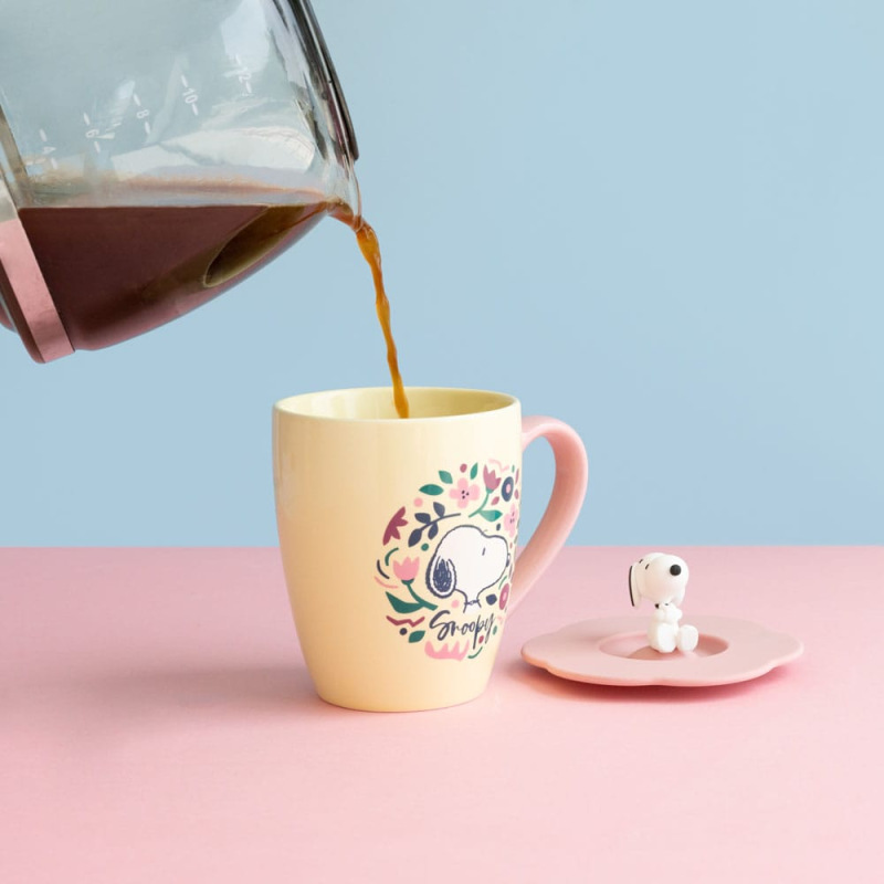Peanuts Mug with lid Premium Ver. 3
