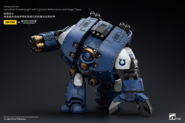 Warhammer The Horus Heresy Action Figure 1/18 Ultramarines Leviathan Dreadnought with Cyclonic Melta 11