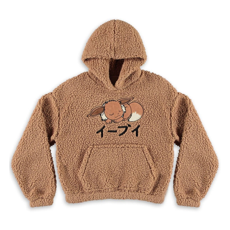 Pokémon Teddy Hooded Sweater Eevee Size XL