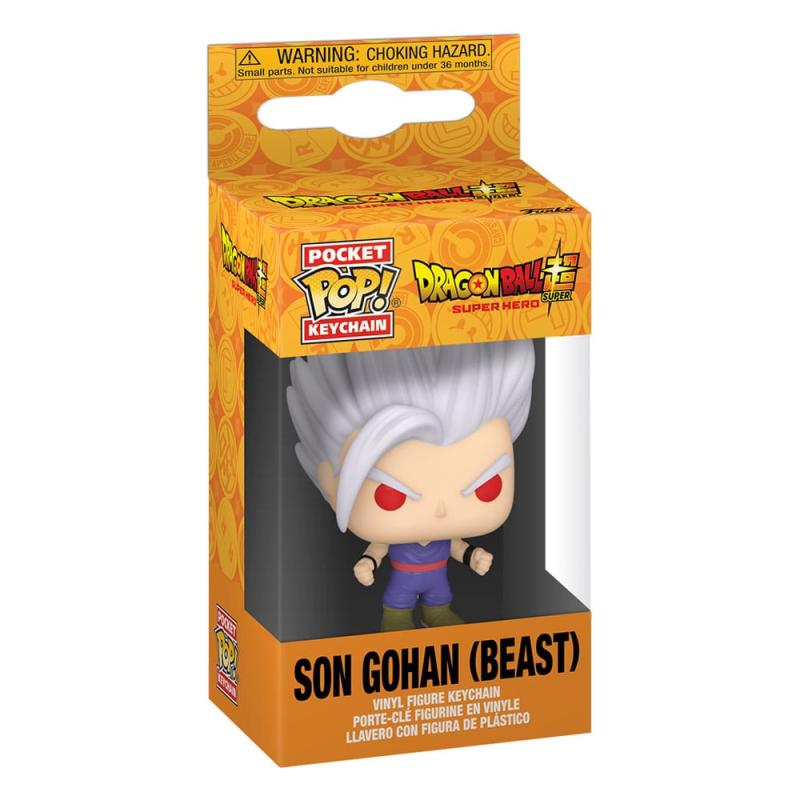 Dragon Ball Super: Super Hero POP! Vinyl Keychains 4 cm Gohan UI Display (12) 1