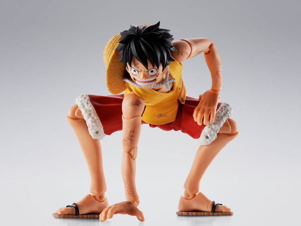 One Piece S.H.Figuarts Action Figure Monkey D. Luffy Marineford 15 cm 1