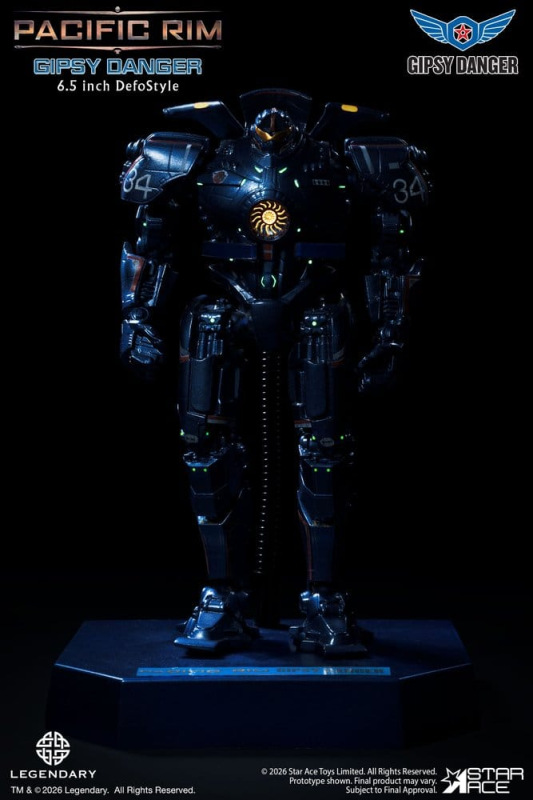 Pacific Rim DefoStyle Figure Gipsy Danger DX 17 cm 11