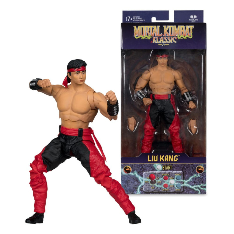 Mortal Kombat Klassics Action Figure Liu Kang 18 cm 3