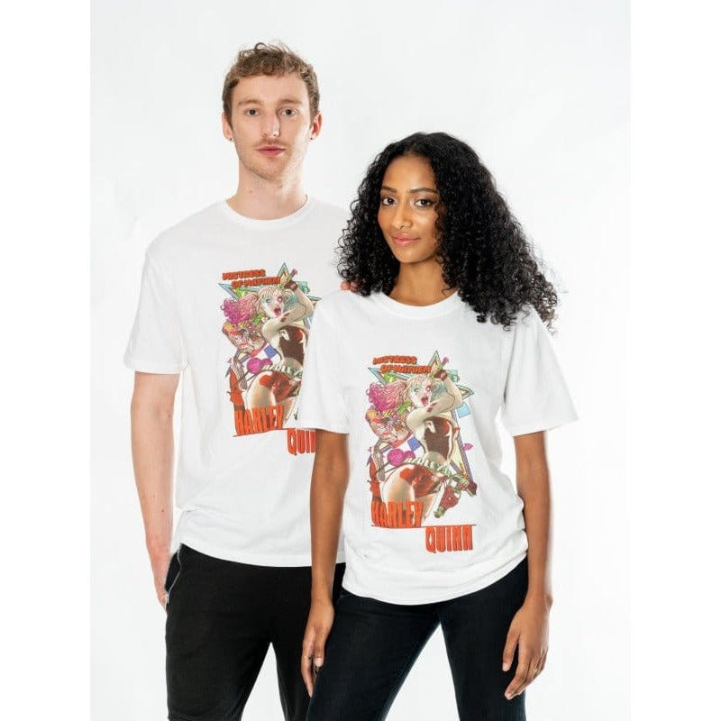 DC T-Shirt Harley Quinn Anime Mayhem Size S 1