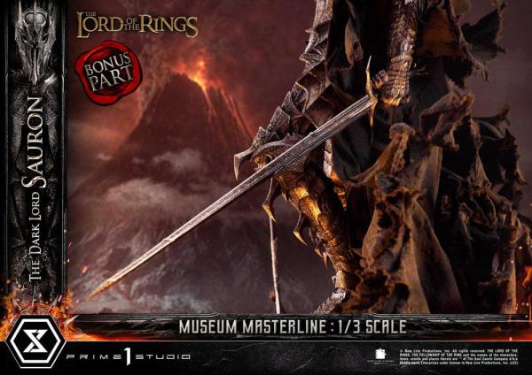 Lord of the Rings Museum Masterline Series Statue 1/3 The Dark Lord Sauron Bonus Version 117 cm 4