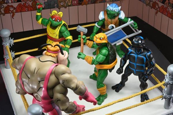 Teenage Mutant Ninja Turtles (Archie Comics) Action Figures 4-Pack Stump Wrestling Turtles 18 cm 10