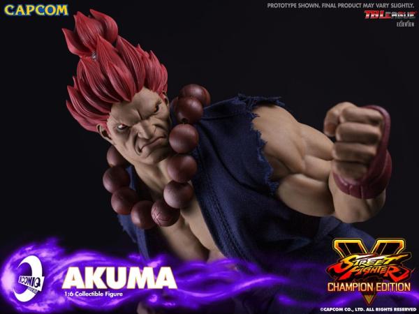 Street Fighter V Champion Edition: Akuma 1/6 Action Figure - Iconiq Studios