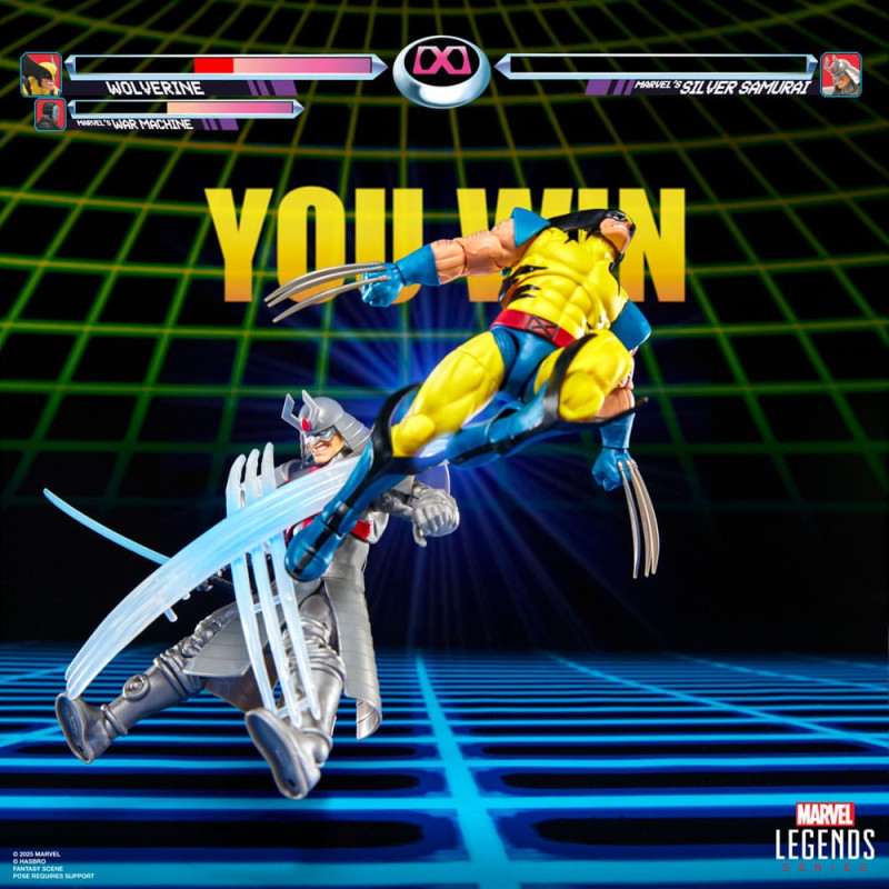 Marvel Legends Gamerverse Action Figure 2-Pack Wolverine vs. Silver Samurai 15 cm 6