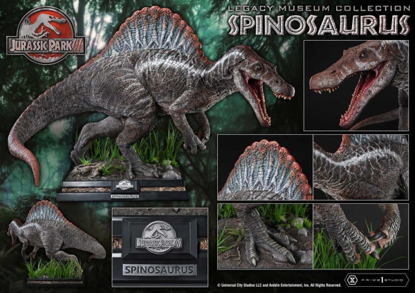 Jurassic Park Legacy Museum Collection Statue 1/6 Spinosaurus Bonus Version 134 cm 4