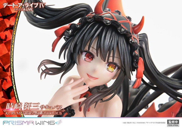 Date A Live Prisma Wing PVC Statue 1/7 Kurumi Tokisaki succubus 25 cm 11