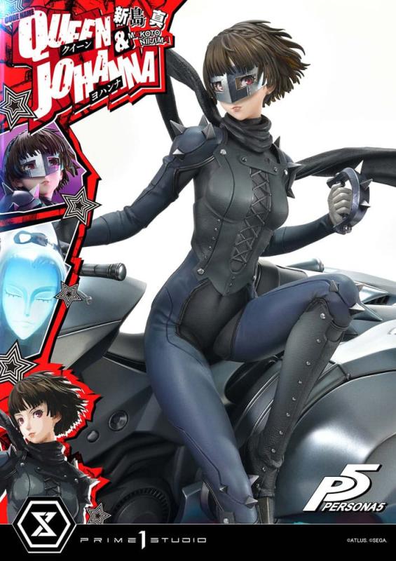 Persona 5 Premium Masterline Series Statue 1/4 Makoto Niijima "Queen" & Johanna Bonus Version 42 cm