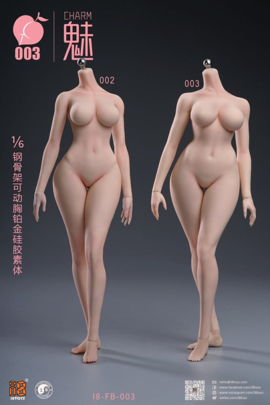 Original Character Silicone Body 1/6 "Charm" Steel-Frame Platinum Articulated Breasts 6
