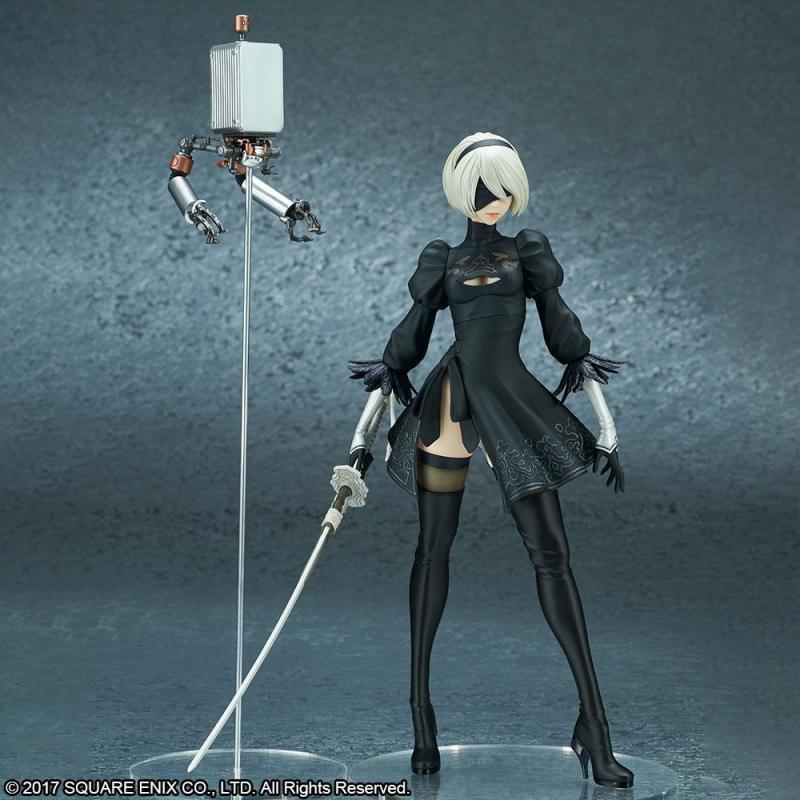 NieR:Automata PVC Statue 2B (YoRHa No. 2 Type B) Deluxe Version 28 cm