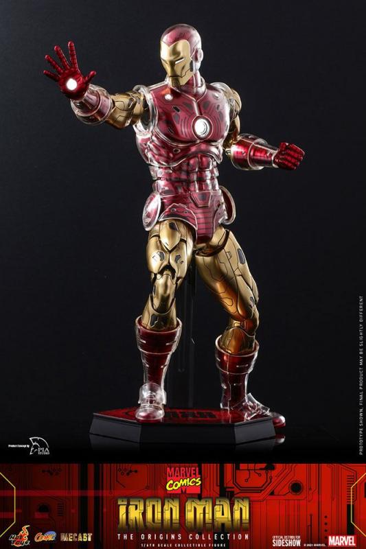 Marvel: Iron Man (The Origins Collection) 1/6 Comic Masterpiece Action Figure - Hot Toys