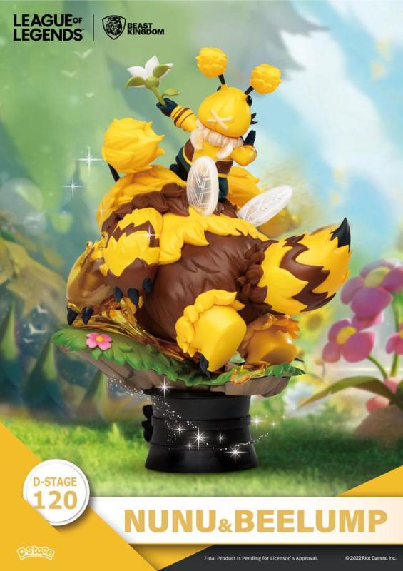 League of Legends D-Stage PVC Diorama Set Nunu & Beelump & Heimerstinger 16 cm 5