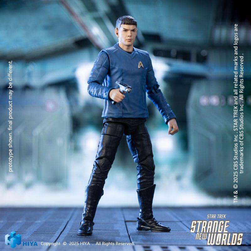 Star Trek Strange New Worlds Exquisite Mini Series Actionfigur 1/18 Spock 11 cm 7