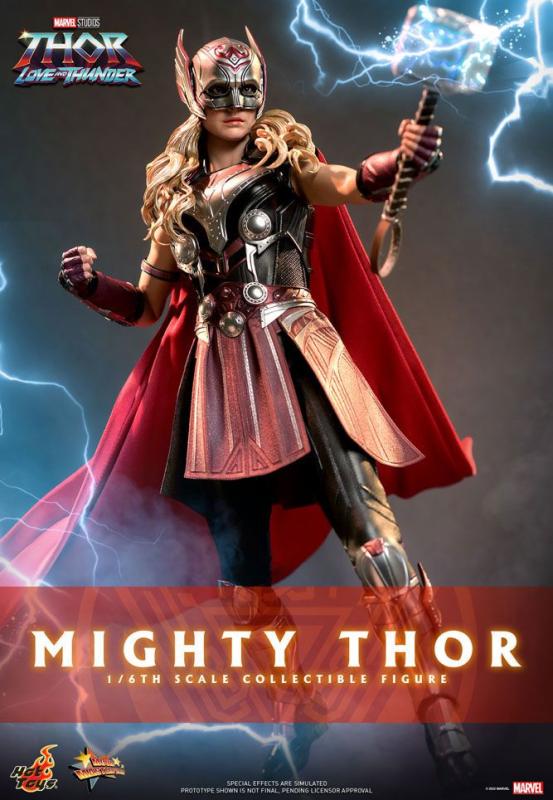 Thor Love and Thunder: Mighty Thor 1/6 Masterpiece Action Figure - Hot Toys