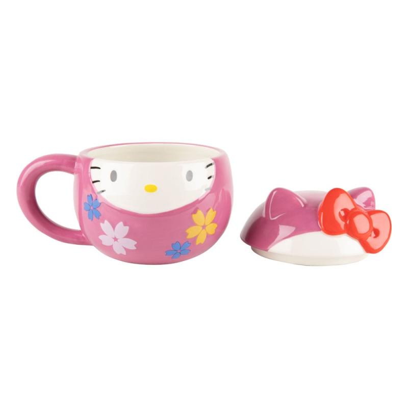 Sanrio 3D Mug Hello Kitty Kitty Daruma 3