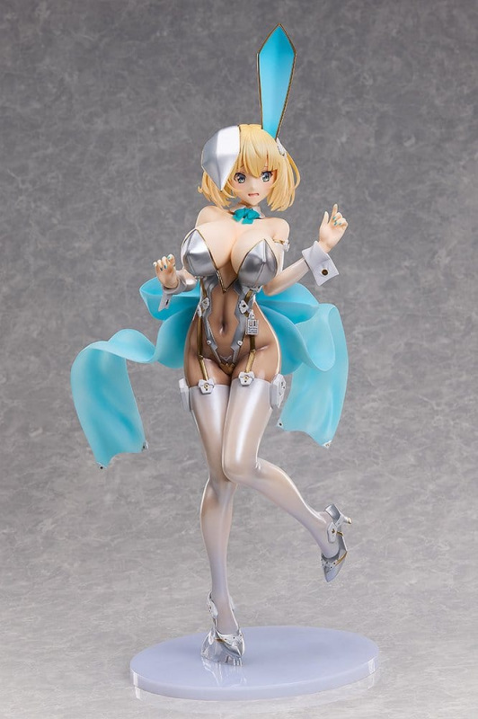 Original Character Bunny Suit Planning PVC Figure 1/4 Sophia F. Shirring: Bunny Ver. (White Edition) 3