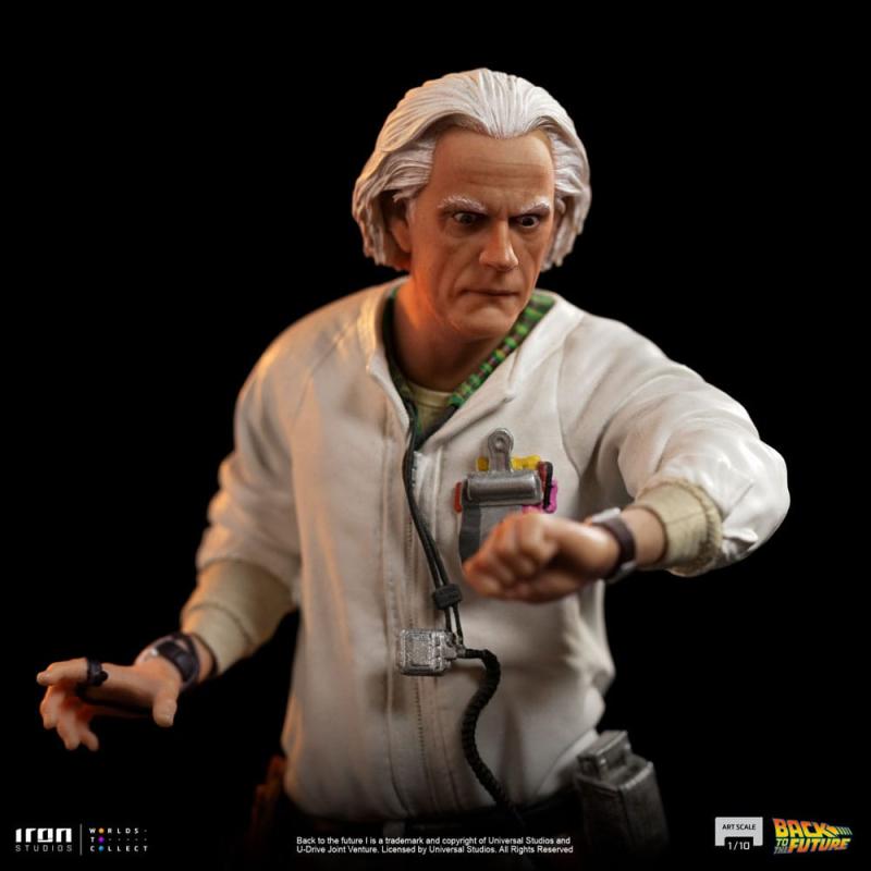 Back to the Future: Doc Brown 1/10 Art Scale Statue - Iron Studios