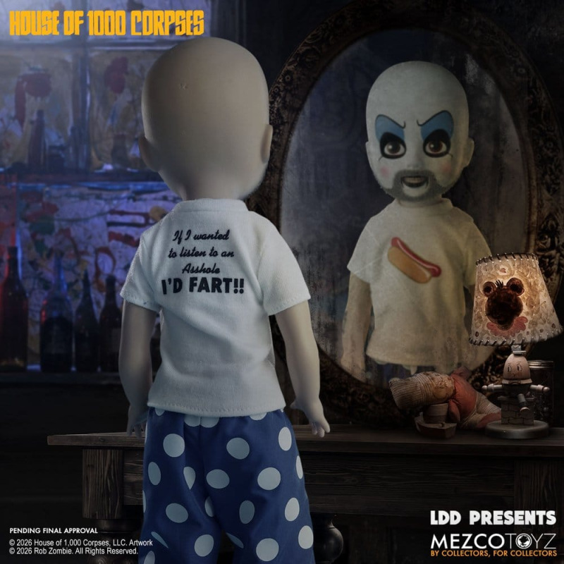 House of 1000 Corpses LDD Presents Doll Captain Spaulding 25 cm 5