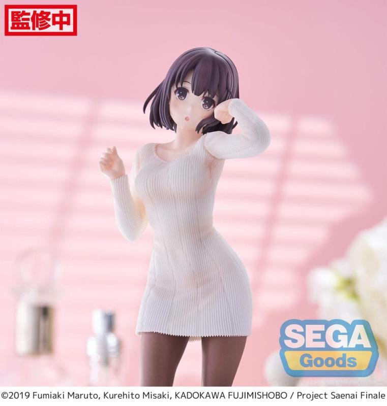 Saekano: How to Raise a Boring Girlfriend Luminasta PVC Statue Megumi Kato Sweater Ver. 22 cm