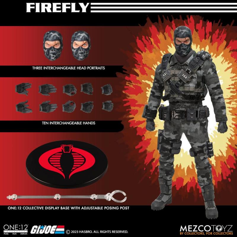 G.I. Joe: Firefly 1/12 Action Figure - Mezco Toys