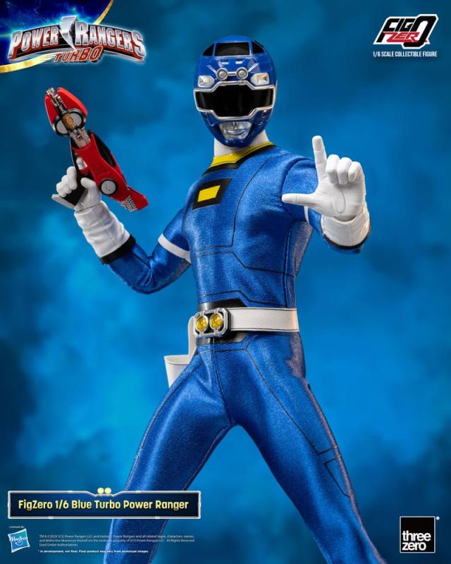 Power Rangers Turbo FigZero Action Figure 1/6 Blue Turbo Power Ranger 30 cm