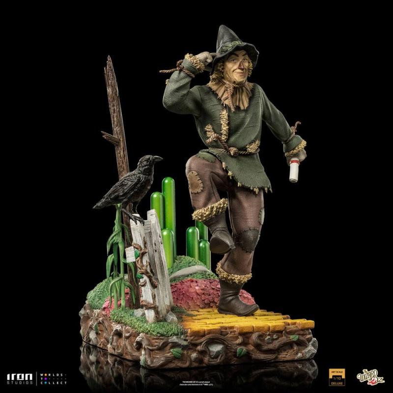 The Wizard of Oz Deluxe Art Scale Statue 1/10 Scarecrow 21 cm