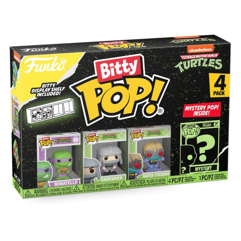 Teenage Mutant Ninja Turtles Bitty POP! Vinyl Figure 4-Pack Donatello 2,5 cm