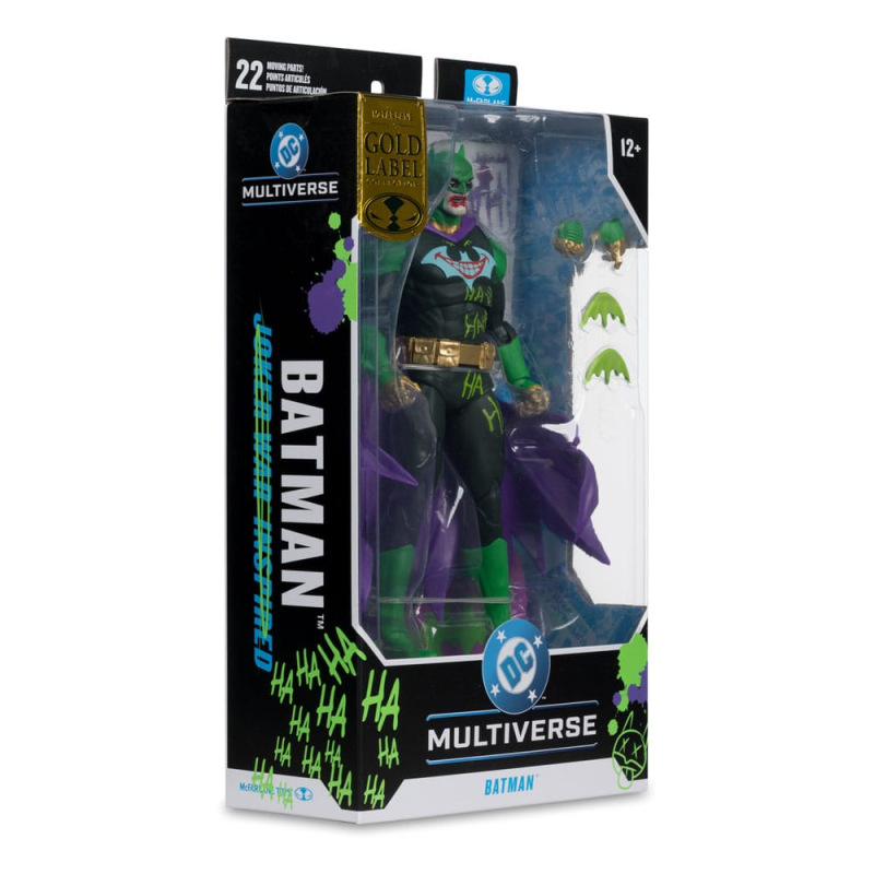 DC Multiverse Action Figure Batman (Joker War) (Jokerized) (Gold Label) 18 cm 7
