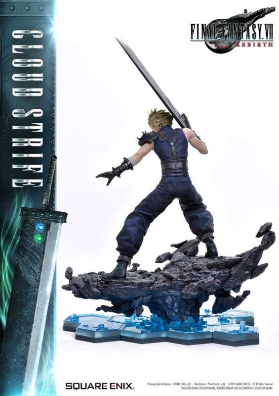 Final Fantasy VII Rebirth Statue 1/4 Cloud Strife 68 cm 5