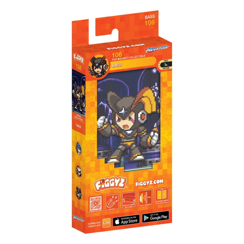 Mega Man FiGGYZ Magnet Collectible Bass 11 cm 1