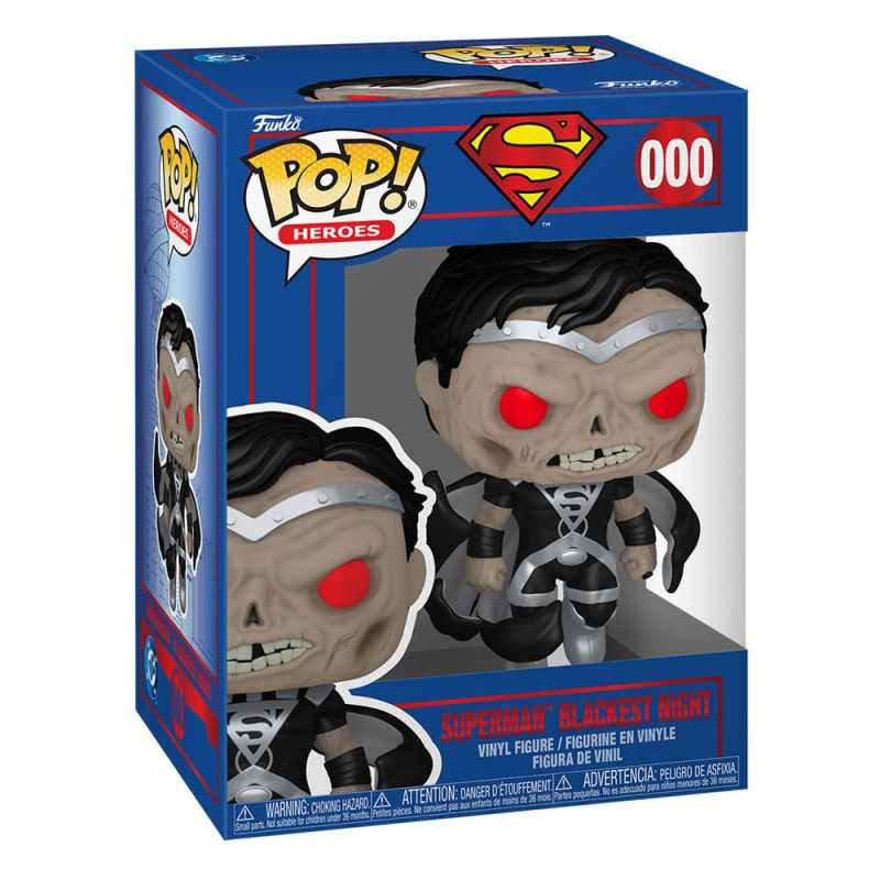 DC Comics POP! Heroes Vinyl Superman Blackest Night 9 cm 1