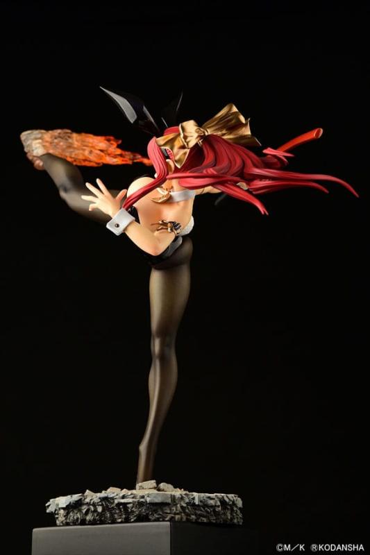 Fairy Tail Statue 1/6 Erza Scarlet High Kick Black Bunny Ver. 37 cm