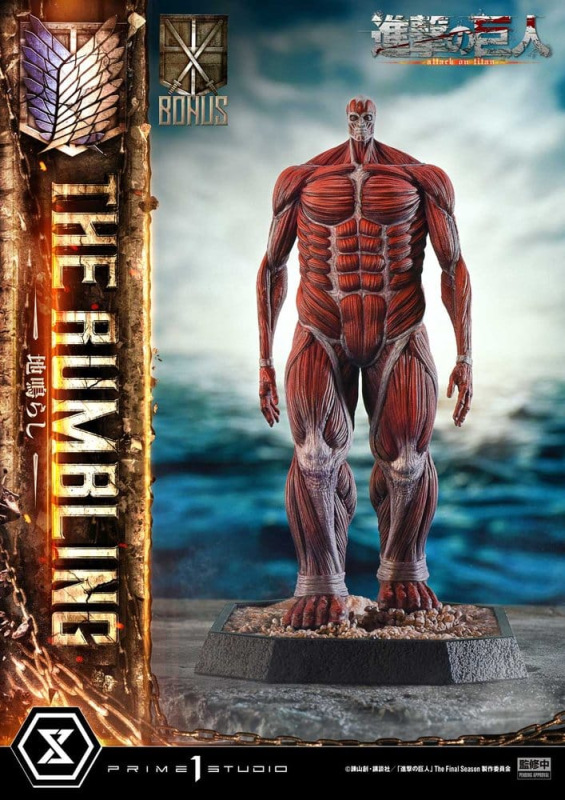 Attack on Titan West Ultimate Diorama Masterline Series Statue The Rumbling Bonus Version 64 cm 4