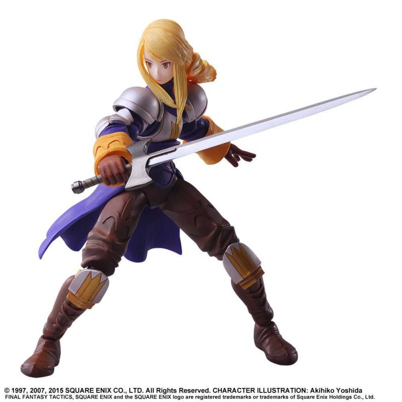 Final Fantasy Tactics Bring Arts Action Figure Agrias Oaks 14 cm 12