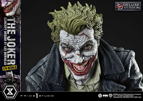 DC Comics Ultimate Premium Masterline Series Statue 1/4 The Joker (Concept Design by Lee Bermejo) De 12