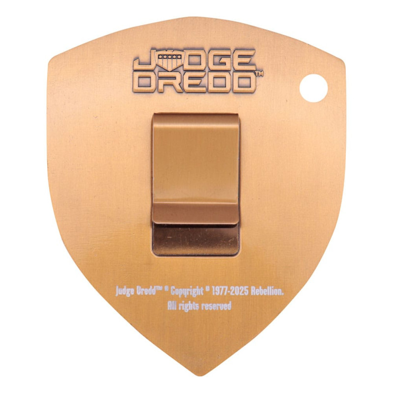 2000 AD Replica Judge Dredd Badge Limited Edition 1