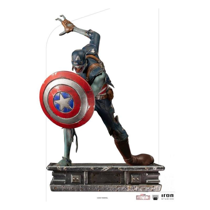 What If...?: Captain America Zombie 1/10 Art Scale Statue - Iron Studios