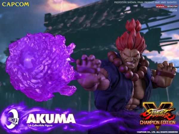 Street Fighter V Champion Edition: Akuma 1/6 Action Figure - Iconiq Studios
