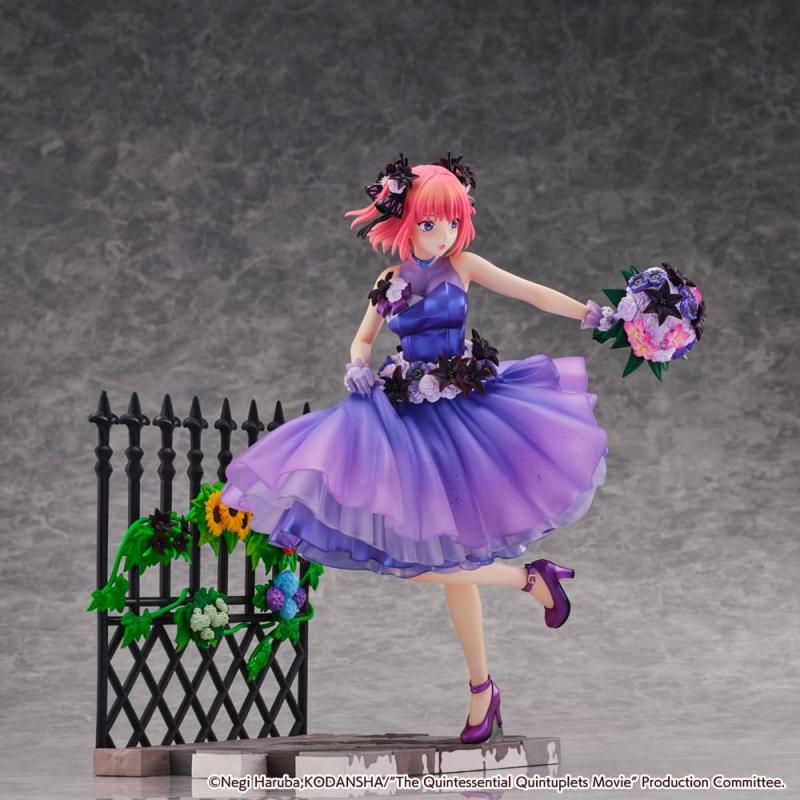 The Quintessential Quintuplets: The Movie PVC Statue 1/7 Nino Nakano Floral Dress Ver. 25 cm