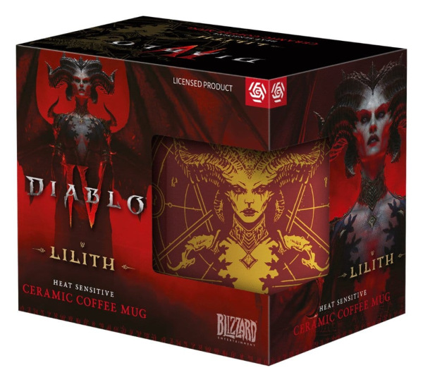 Diablo IV Heat Change Mug Lilith's Blood 2