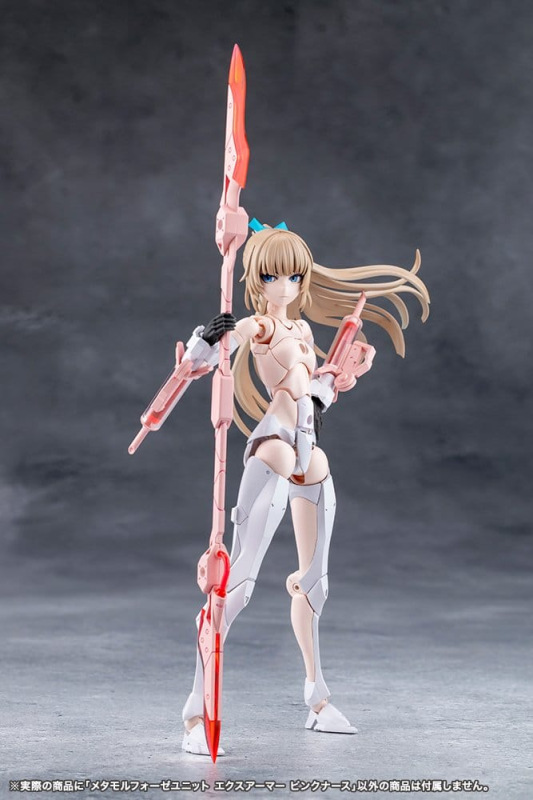 Megalomaria Unlimited Universe Plastic Model Kit Accessory Set Metamorphose Unit Exarmor Pink Nurse 2