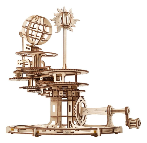 Ugears 3D Wooden Puzzle Mechanical Tellurion 6