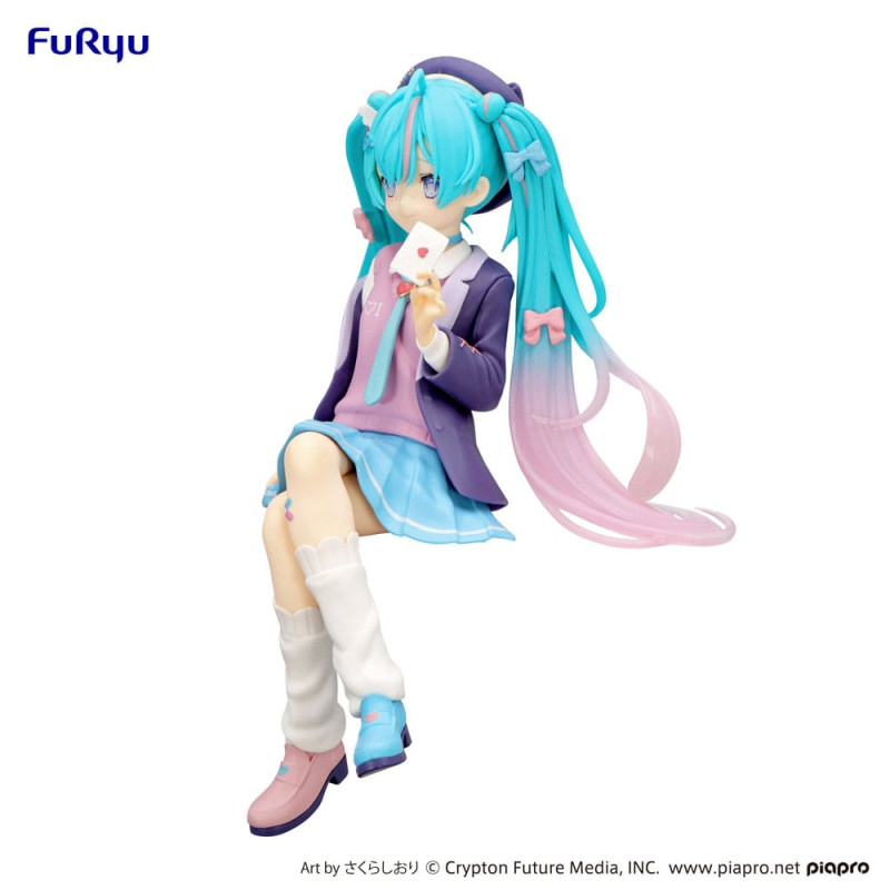 Hatsune Miku Noodle Stopper PVC Statue Hatsune Miku Love Blazer Navy Color Ver. 14 cm 7