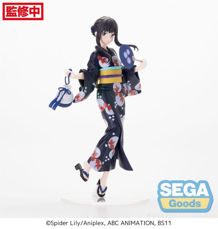 Lycoris Recoil Luminasta PVC Statue Takina Inoue Going out in a yukata 19 cm